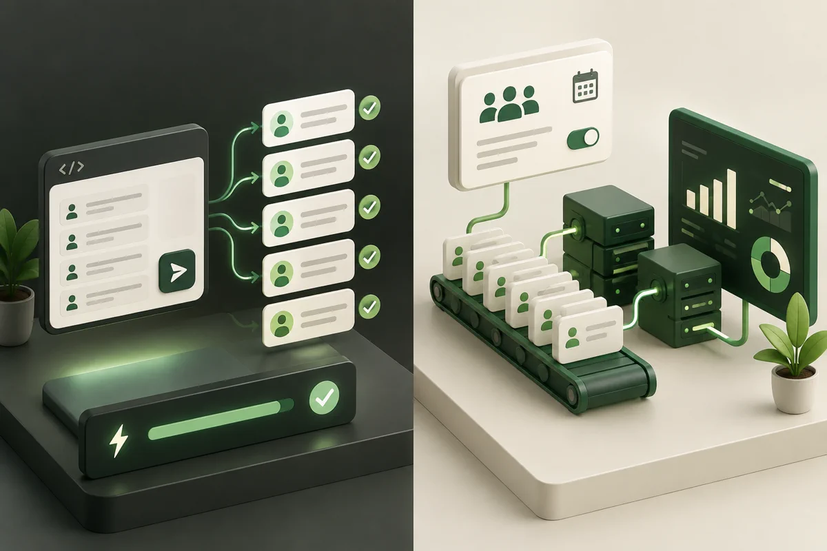 Illustration for Bulk SMS API or campaign: which should you use?