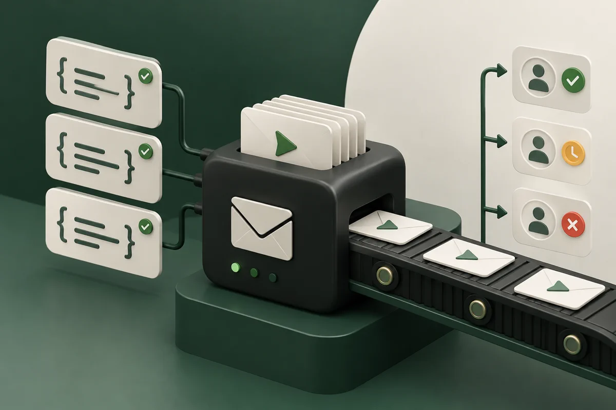 Illustration for Bulk SMS with the TypeScript SDK