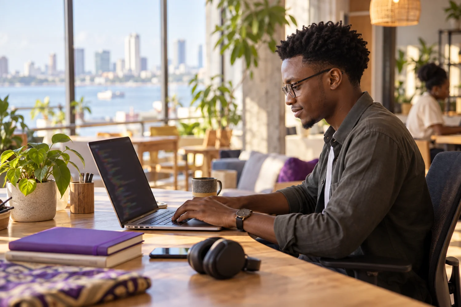 Business tools and communications connecting through digital infrastructure